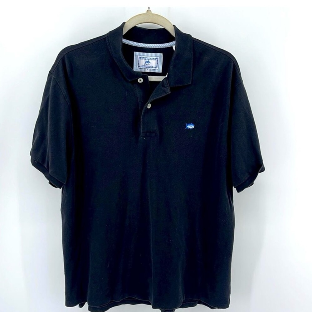 Southern Tide The Skipjack pique short sleeve polo shirt sz L